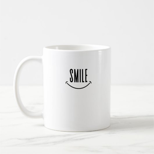 シンプルスマイル コーヒーマグカップ (左)