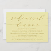 シンプルスモダンクリプト |リハーサルディナー招待状 招待状 (正面)