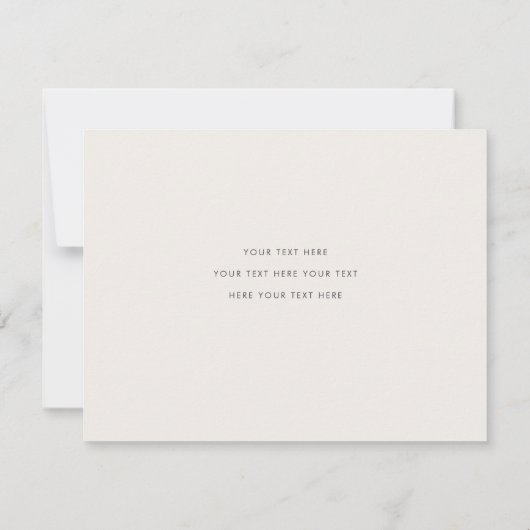 シンプルスリエレガントーフォトコラージュ サンキューカード (裏面)