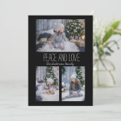 シンプルスリーフォトファミリー シーズンカード (スタンド正面)