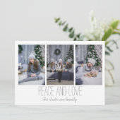 シンプルスリーホリデーカ素朴ード シーズンカード (スタンド正面)