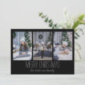 シンプルスリーホリデーカ素朴ード シーズンカード (スタンド正面)