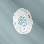 シンプルス結婚ノーフレークの家族の住所 ラウンドシール