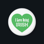 シンプルセント・パトリックの日グリーンI大好きアイリッシュ マグネット<br><div class="desc">この可愛い聖パトリックの日の磁石はアイリッシュシンプルになるためのフェスティバルと祝の方法だ。</div>