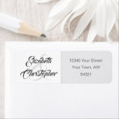 シンプルソフトグレーアンパサンド振幅 ラベル (インサイチュ)