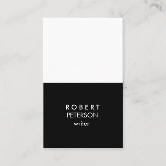 シンプルソーシャルモダンメディミニマルアのアイコン垂直 名刺 (正面)