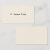 シンプルタイプの通話カード コーリングカード (正面/裏面)