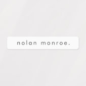 シンプルタイプBoho Kids防水名 ラベル (デザイン1)