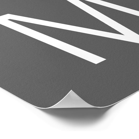 シンプルタイポグラフィやる気を起こさせるトレーニング ポスター (角)