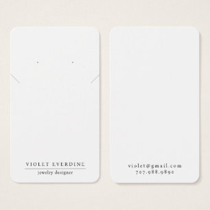 シンプルタイポグラフィミニマルイヤリングネックレスジュエリー