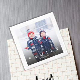 シンプルタイポグラフィミニマルエレガントリスト マグネット