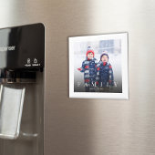 シンプルタイポグラフィミニマルエレガントリスト マグネット