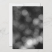 シンプルタイポグラフィモダンの「Please Join Us」結婚 招待状 (裏面)