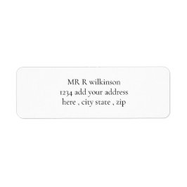 シンプルタイポグラフィ白 ラベル