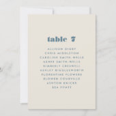 シンプルタイポグラフィ表はっきりした数座席表 (正面)