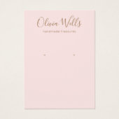 シンプルタイポグラフィ表示カード (正面)