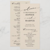 シンプルタイポグラフィ、クリエレガントーム プログラム (正面/裏面)