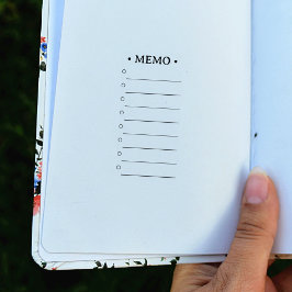 シンプルタスクのメモ ラバースタンプ