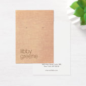 シンプルタ素朴ンジュエリーイヤリング表示カード (デスク)