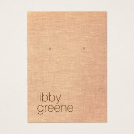 シンプルタ素朴ンジュエリーイヤリング表示カード