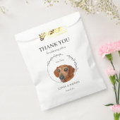 シンプルダシュント結婚ドッグお願いバッグ フェイバーバッグ (封をした状態)