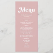 シンプルダスティピ結婚ンク メニュー (正面)