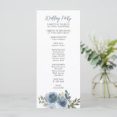 シンプルダスティブルーウォーターフローラ結婚ズ プログラム (スタンド正面)