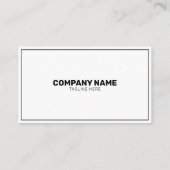 シンプルダンプトラック建物建築会社 名刺 (裏面)