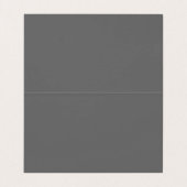 シンプルダークメタリック 名刺 (内部フラット)