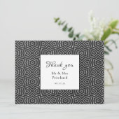 シンプルチックモロッコサンキュー サンキューカード (スタンド正面)