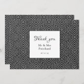 シンプルチックモロッコサンキュー サンキューカード (正面/裏面)