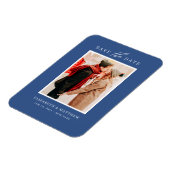 シンプルチッ結婚ク・ミニマル マグネット (左側)