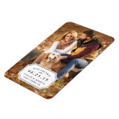 シンプルチャーム日付の保存 マグネット (左側)