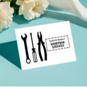 シンプルツール取扱業者サービス名刺 名刺