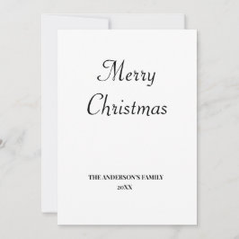 シンプルテキストミニマルのクリスマスのパーソナライズを追加