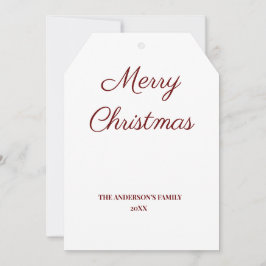 シンプルテキストミニマルのクリスマスのパーソナライズを追加