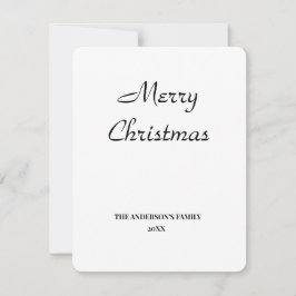 シンプルテキストミニマルのクリスマスのパーソナライズを追加