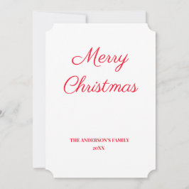 シンプルテキストミニマルのクリスマスのパーソナライズを追加