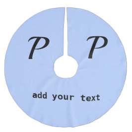 シンプルテキストミニマルモノグラム写真brusの追加 ブラッシュドポリエステルツリースカート