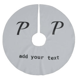 シンプルテキストミニマルモノグラム写真brusの追加 ブラッシュドポリエステルツリースカート