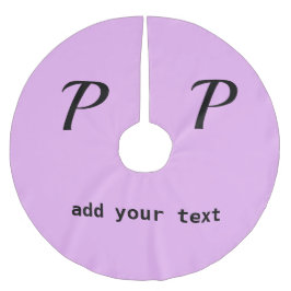 シンプルテキストミニマルモノグラム写真brusの追加 ブラッシュドポリエステルツリースカート