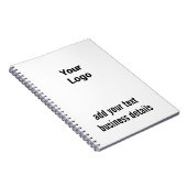 シンプルテキストミニマル写真のクリスマスを追加n ノートブック (右側)