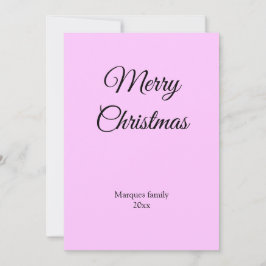 シンプルテキスミニマルトのクリスマスカーを追加