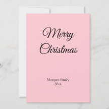 シンプルテキスミニマルトのクリスマスカーを追加