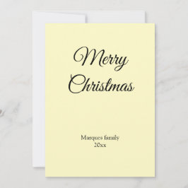 シンプルテキスミニマルトのクリスマスカーを追加