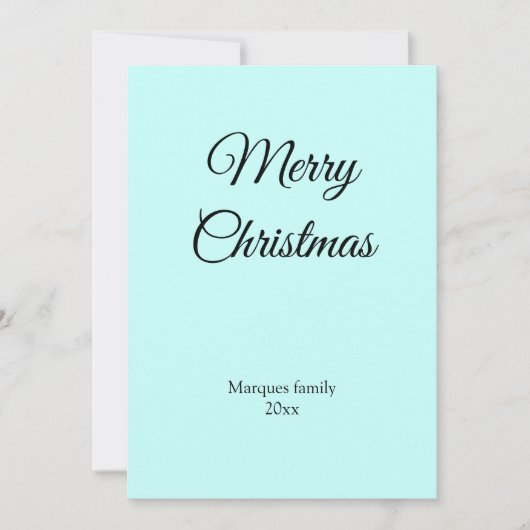 シンプルテキスミニマルトのクリスマスカーを追加 (正面)