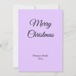 シンプルテキスミニマルトのクリスマスカーを追加