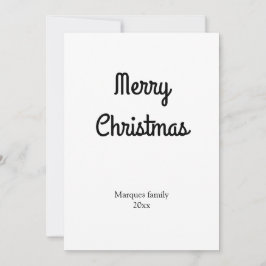 シンプルテキスミニマルトのクリスマスカーを追加