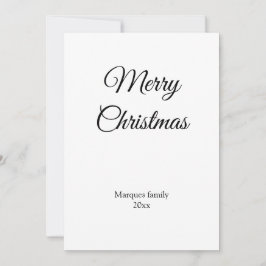 シンプルテキスミニマルトのクリスマスカーを追加