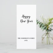 シンプルテキスミニマルトの追加年賀状 (スタンド正面)